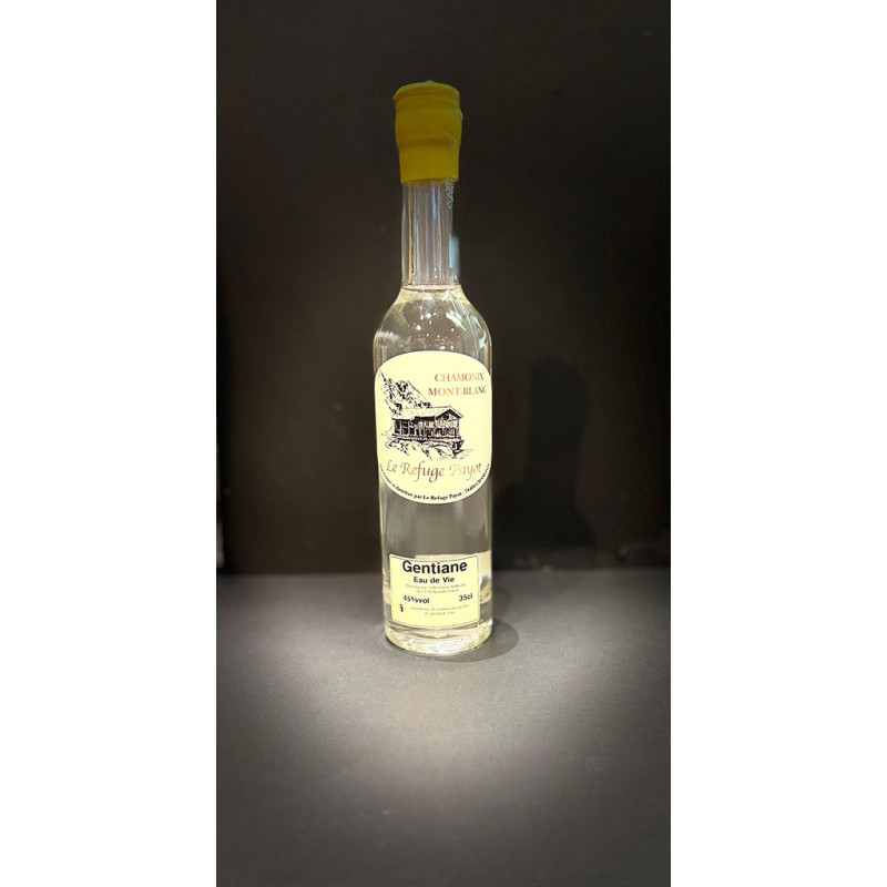 Eau de vie à la gentiane